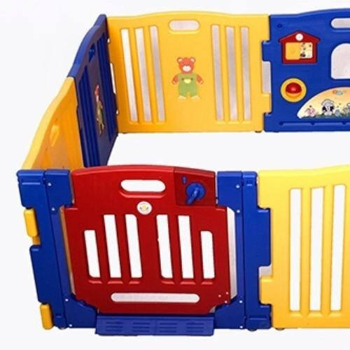Colourful (non-branded) 8-panel Play Yard