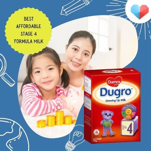 Dumex Dugro Stage 4 Growing Up Kid Milk Formula