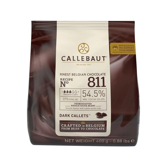 Callebaut Finest Belgian Couverture Dark Chocolate Chips